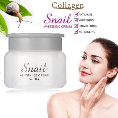 Picture of Collagen Deep Cleansing Whitening Cream - whitening and moisturizing - remove melanin, improve the dull, sallow & uneven skin - 80g
