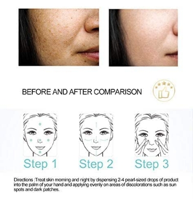 Picture of Dr Rashel Fade Dark Spots Face Serum - Reduces Pigmentation Smoother and Clear Skin - 1.69 oz 50 ml