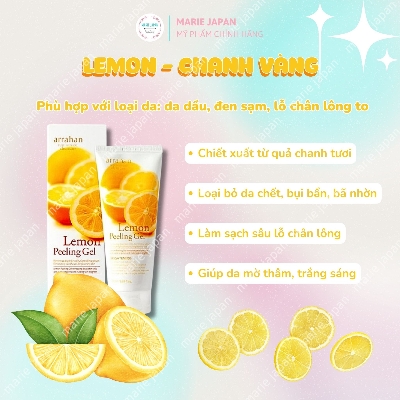 Picture of Lemon Peeling Gel | ISO Approved | 100% Authentic | Brightening Face & Body Exfoliating Gel 320 ml