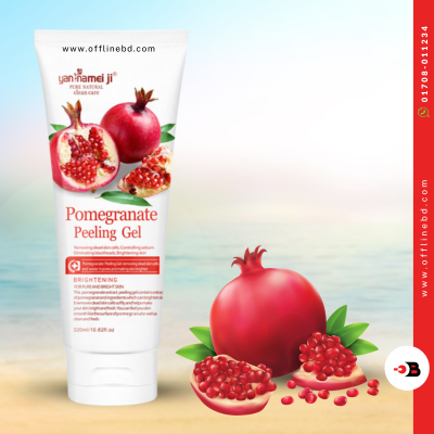 Picture of Pomegranate Peeling Gel | ISO Approved | 100% Authentic | Brightening Face & Body Exfoliating Gel 320 ml