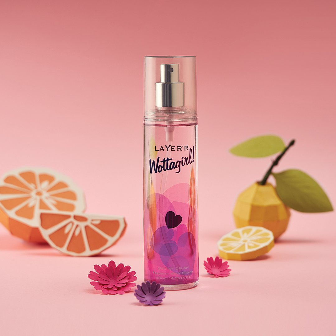 Picture of Layer'r Wottagirl Secret Crush Body Splash Size: 135ml