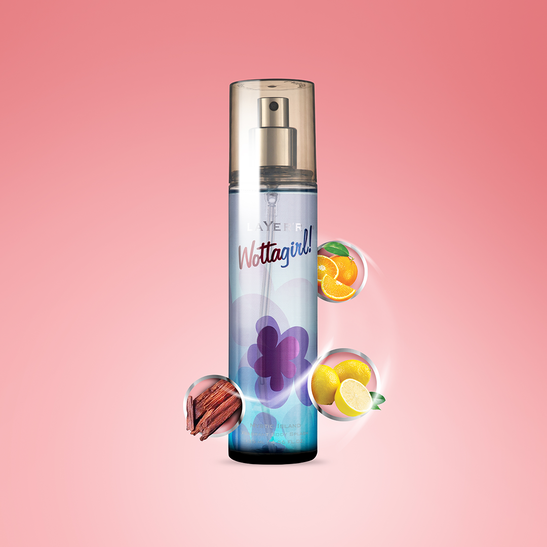Picture of Layer’r Wottagirl Mystic Island Fragrant Body Splash Size: 135ml