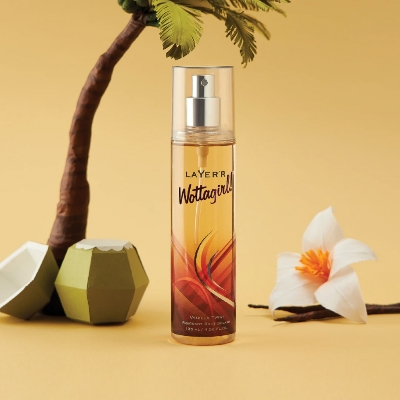 Picture of Layer'r Wottagirl Vanilla Twist Body Spray Size: 135ml
