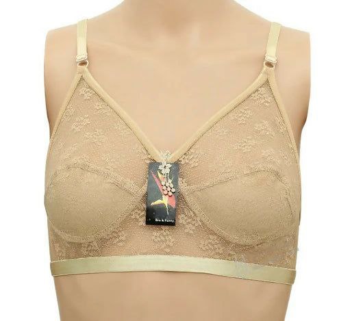 Picture of Transparent 4 Pieces Combo Net Bra For Women