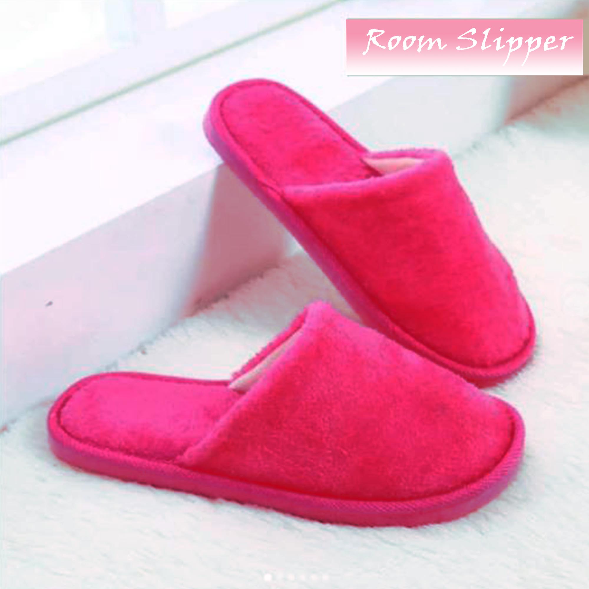 Picture of Wool Room Slipper for men and women botha Baby Pink Floor slipper House Slipper