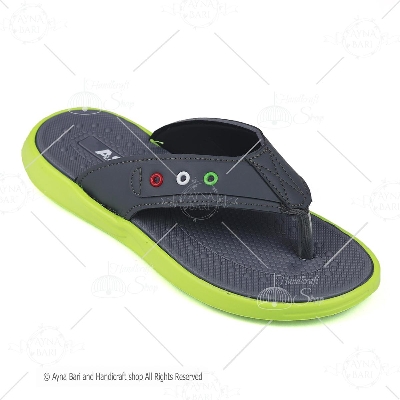 Picture of 2Belt Slipper Sandals For Men Light Weight Spongy As Dragon Slides Top New Collection High Sole High Quality - Sandal - Slippers