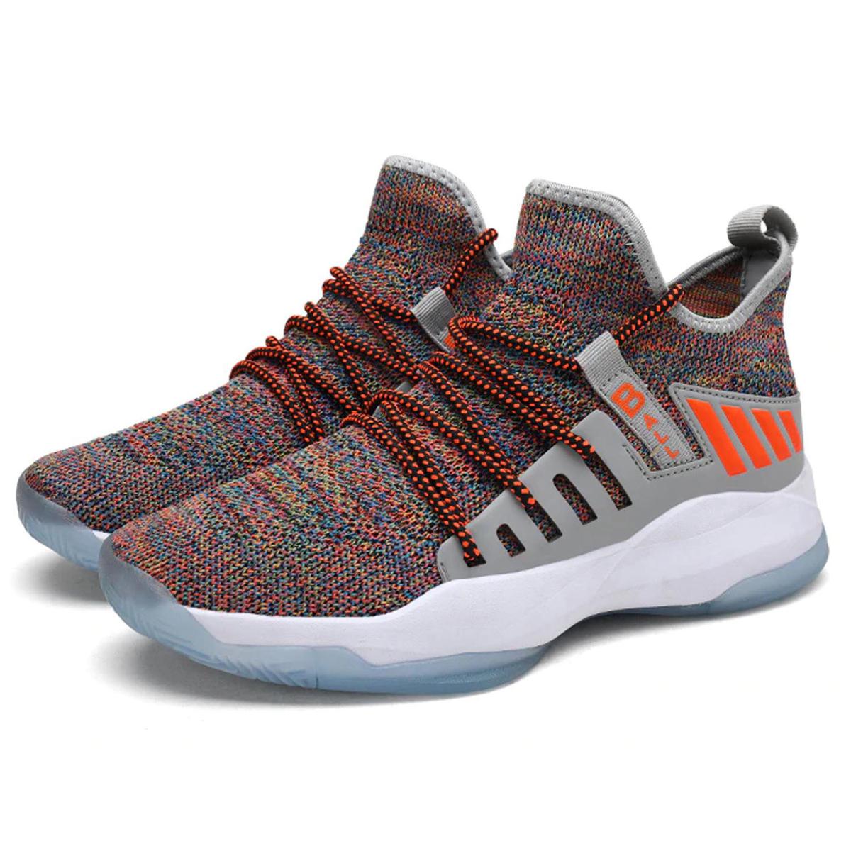 Picture of New Eid collection | Sneakers for Men | Man High-top Jordan Basketball Shoes | Breathable Nonslip Sneakers Men New Style Shockproof Jordan Shoes Outdoor Tennis Trainers