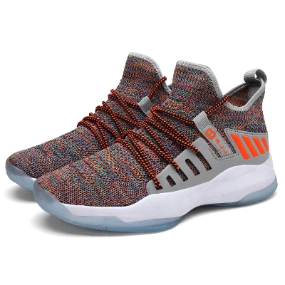Picture of New Eid collection | Sneakers for Men | Man High-top Jordan Basketball Shoes | Breathable Nonslip Sneakers Men New Style Shockproof Jordan Shoes Outdoor Tennis Trainers