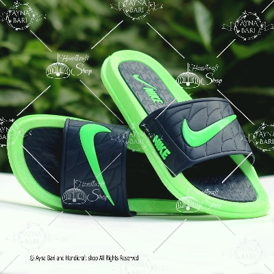 Picture of Slides for Boys | Nikee Slides | Slides for man | Man Shoes slipper Sandal | Handicraft Shop