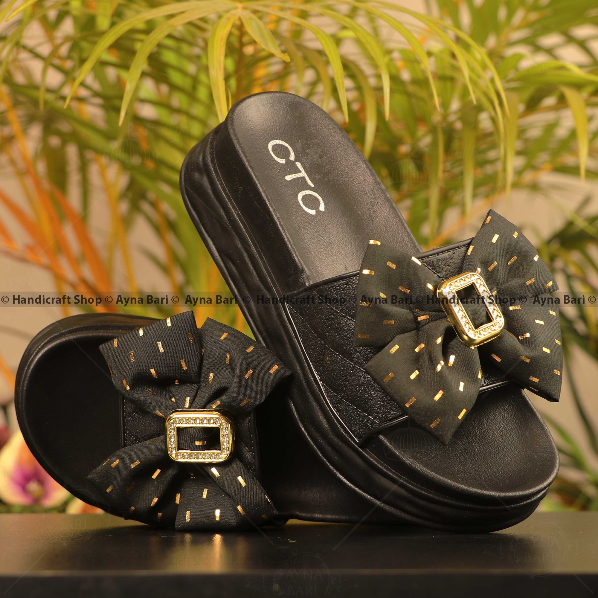 Picture of Women's Sandal Flat Heel Women Sandals Shoes  Girls shoe  Girls Sandal  Girls Slipper Slides Chains sandal for girls  Handicraft Shop