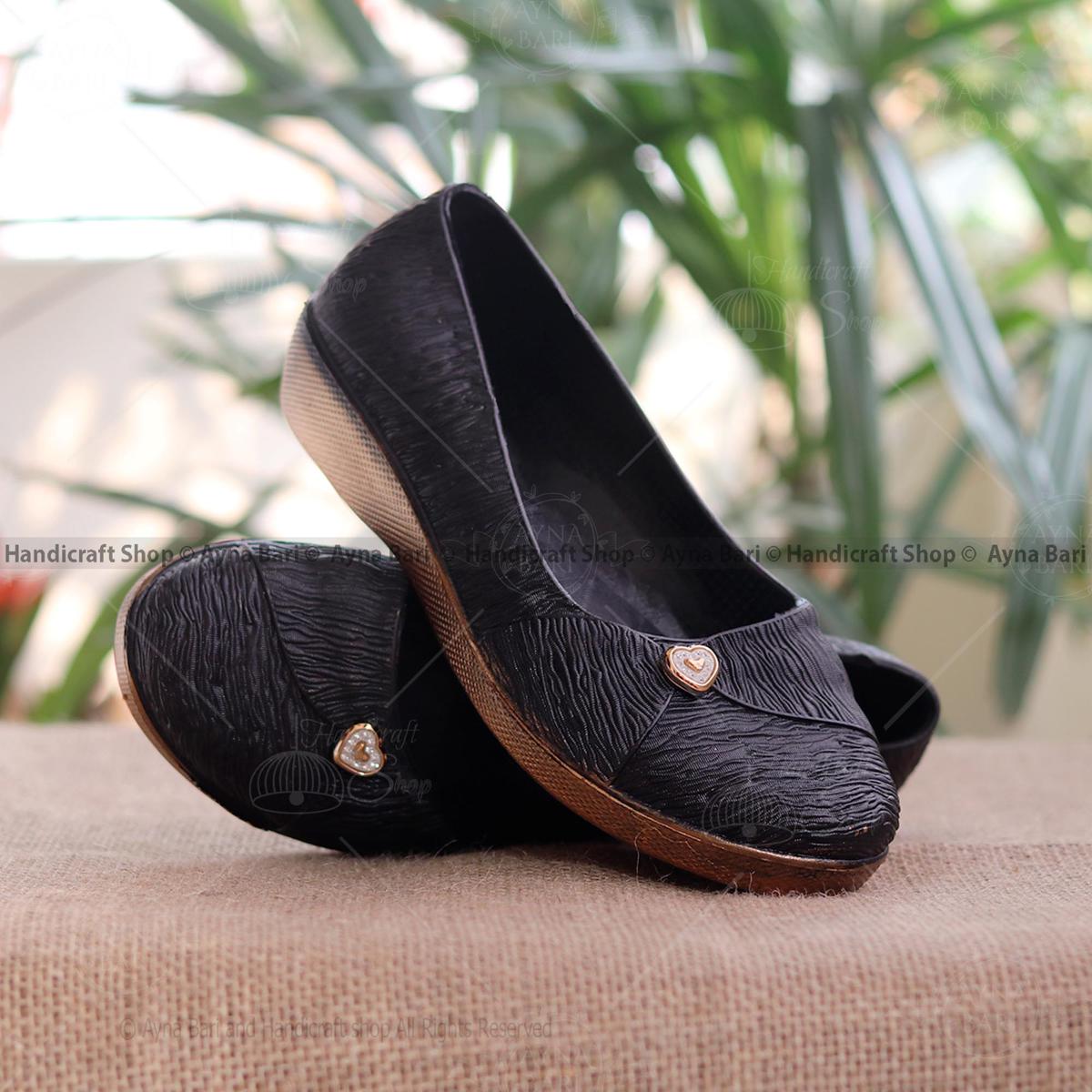 Picture of Full Rubber shoe | Rain shoe | M-rubber | Full rubber Loafer | Handicraft Shop Shoe for Women