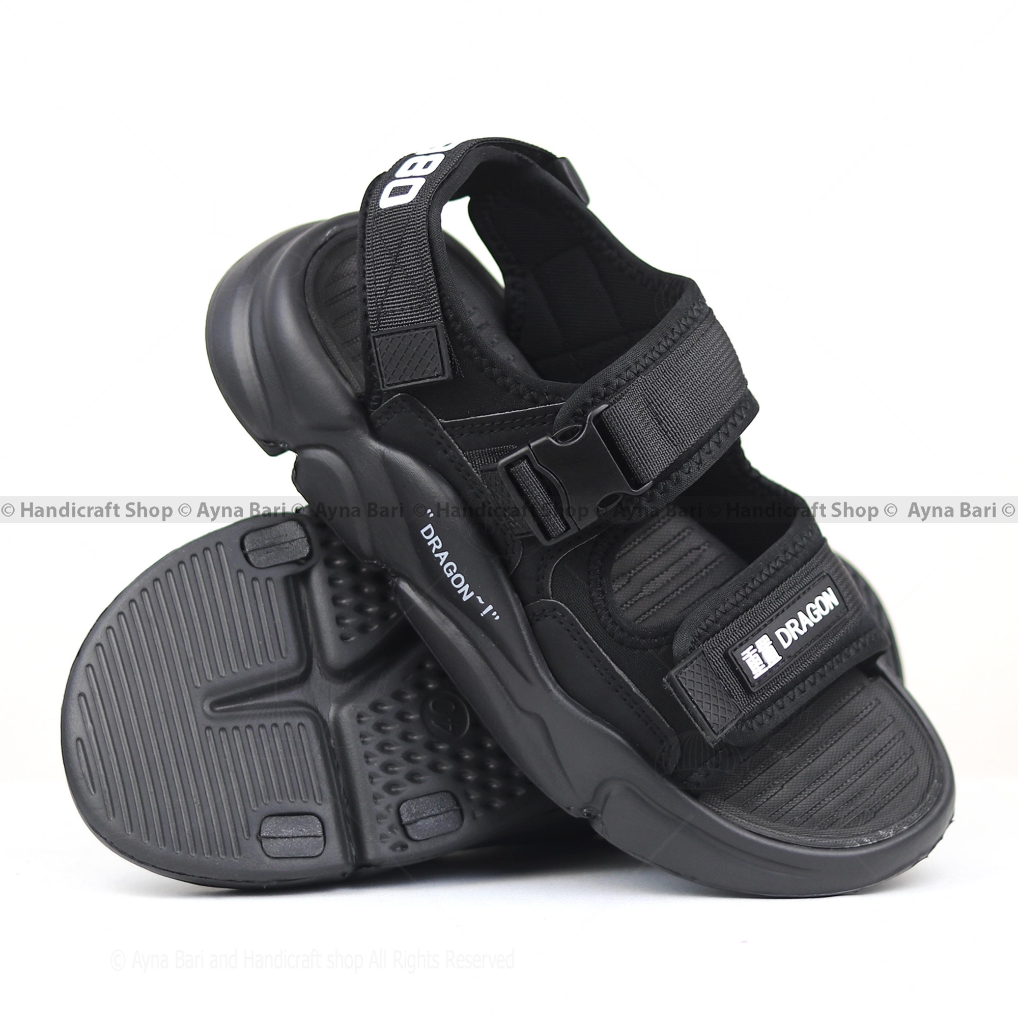 Picture of Gladiator Sandals for Men Dragon- 1980 Casual Beach Sandals comfortable shoe Light weight Outdoor shoes Flip Flops Non-Slip Shoe for man Air Shoes