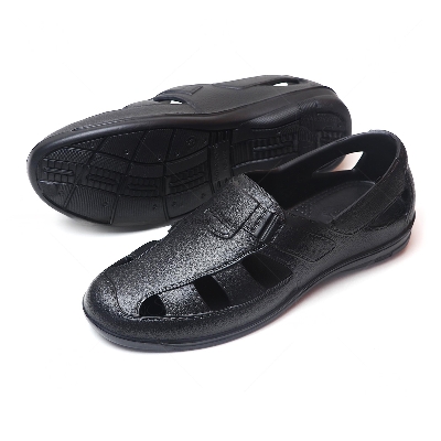 Picture of New Collection Slip on Loafer for Men | Kohinoor R-101 | Waterproof shoe Rain Shoe Full Rubber Shoe for Man Loafer for boys | Handicraft Shopoo