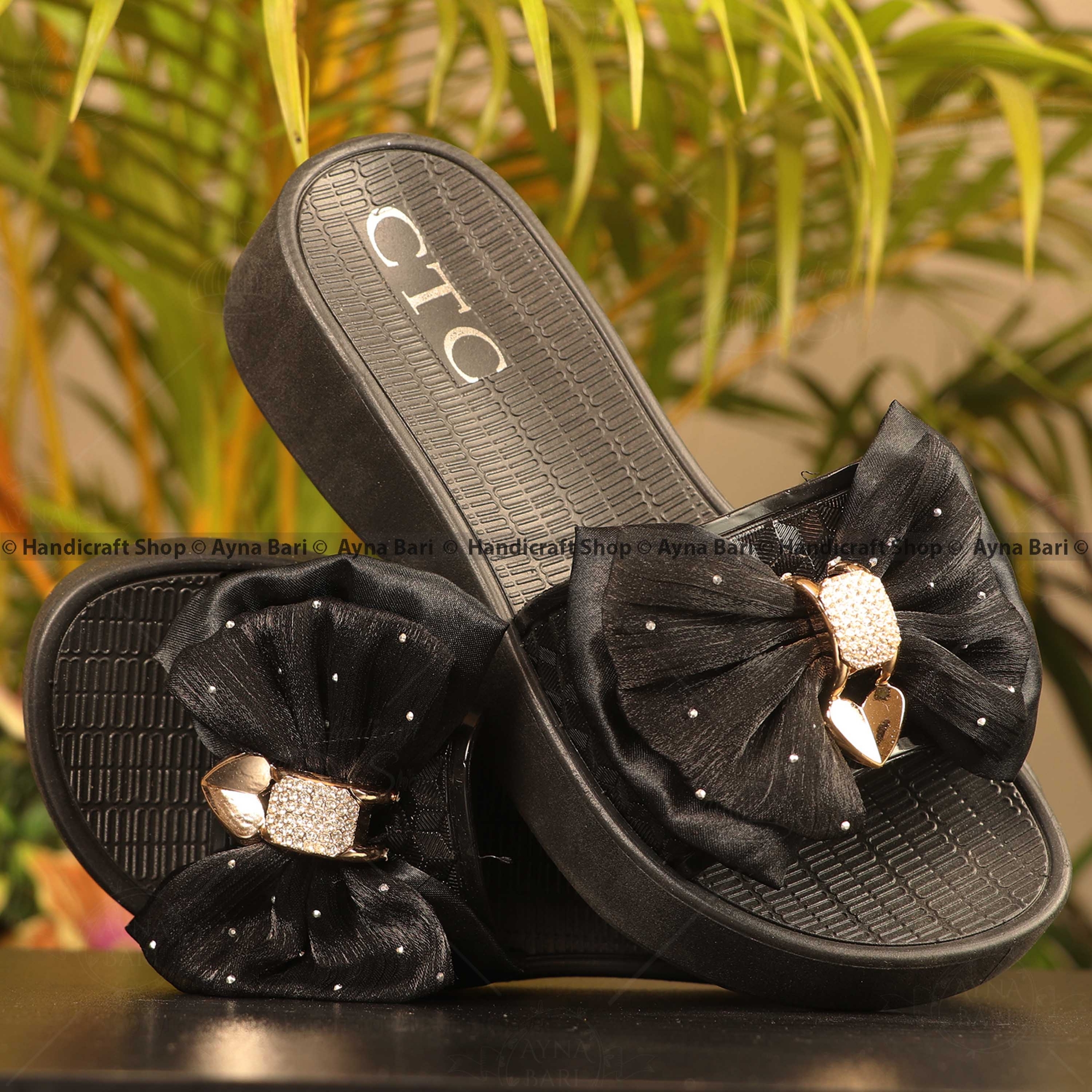 Picture of Women's Sandal Flat Heel Women Sandals Shoes 2310  Girls shoe  Girls Sandal  Bow Style  Girls Slipper Slides Chains sandal for girls