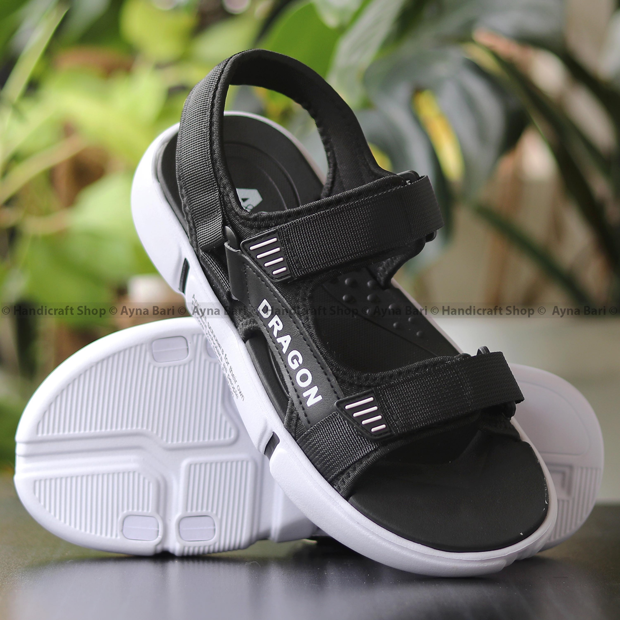 Picture of Gladiator Sandals for Men Dragon- Casual Beach Sandals shoe Light weight Outdoor shoes Flip Flops Non-Slip Shoe for man Shoes