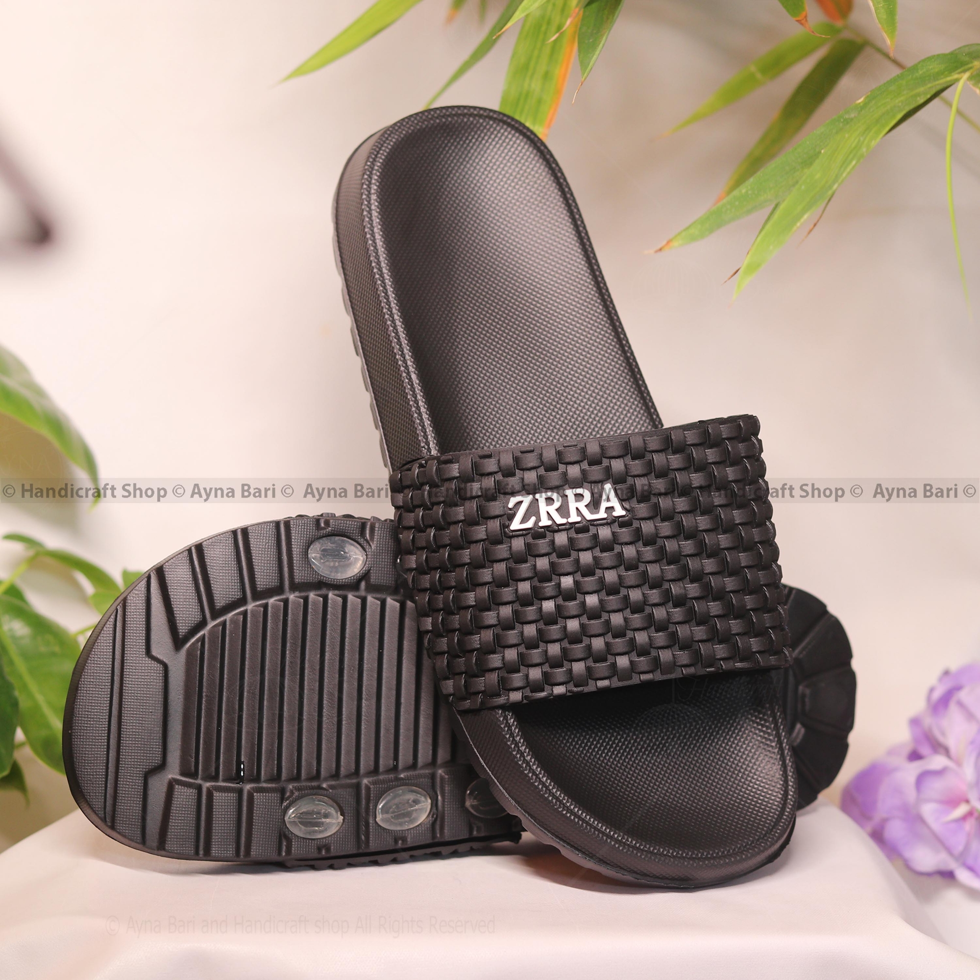 Picture of ZRRA Premium Quality Lightweight Slides for Boys & Men | Waterproof | Basic Daily Use Slides