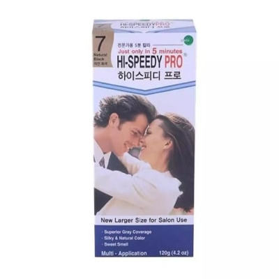 Picture of International Korean product hair styling hair care Hi speedy hair color - 120 gm