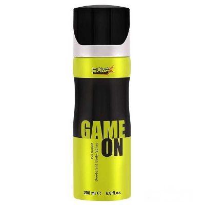 Picture of HAVEX GAME ON Perfume Body Spray - For Men (200 ml)