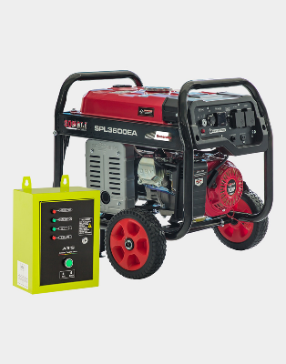 SONALI 3.2KW Petrol Engine Auto Start Generator SPL3600EA