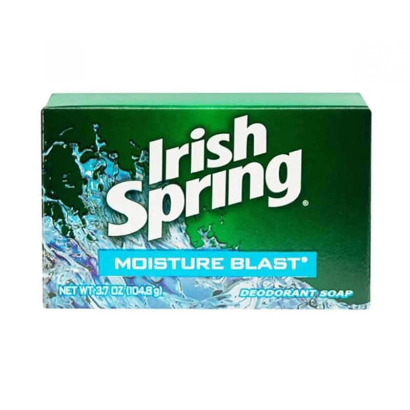 Picture of International Thailand product Irish Spring Moisture Blast Soap used for male/ female - 104 gm