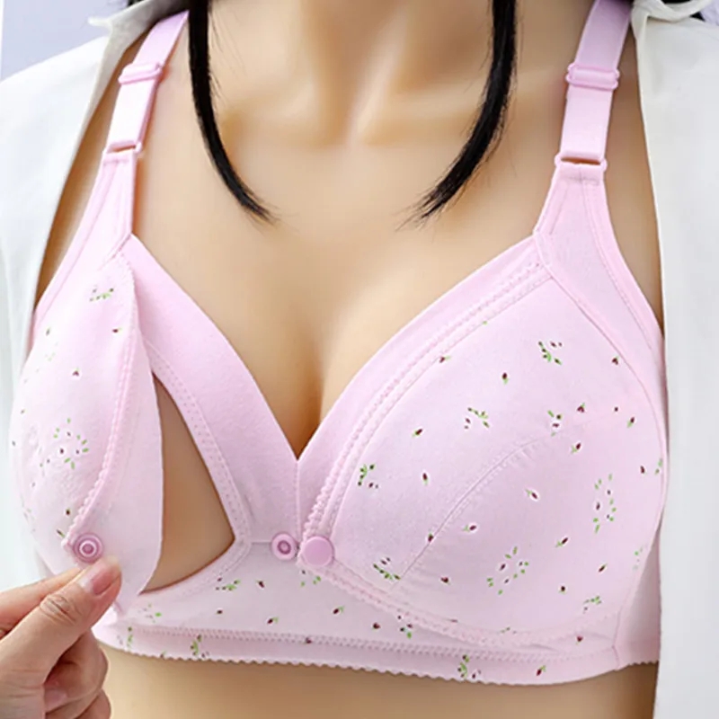 Picture of new born baby feeding Bra Multiclour 2  pices