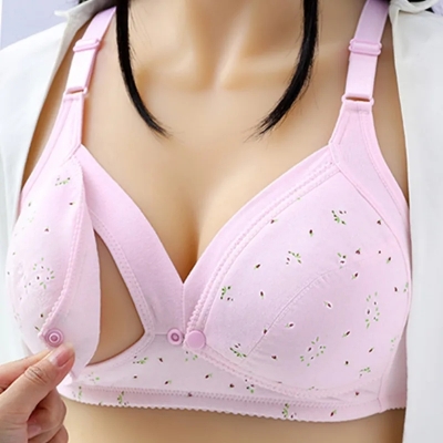 Picture of new born baby feeding Bra Multiclour 2  pices