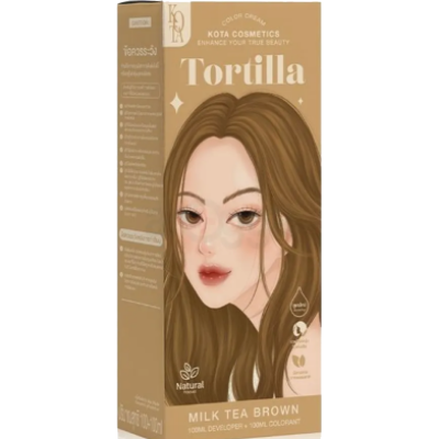 Picture of Best Kota Cosmetics Hair Color Cream Tortilla Milk Tea Brown