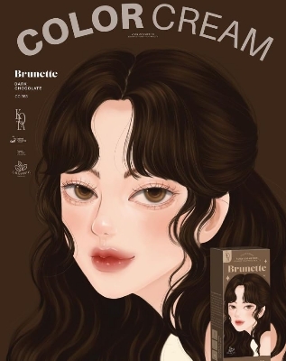 Picture of Kota Color Cream Hait Color Organic (Brunette (Dark Chocolate)), 6.76 Ounce (Pack of 1)