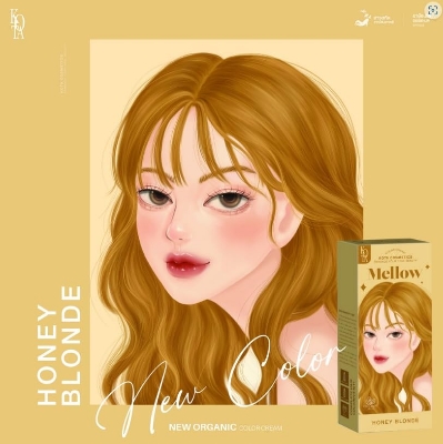 Picture of Kota Color Cream Hait Color Organic (Mellow (Honey Blonde)), 6.76 Ounce (Pack of 1)