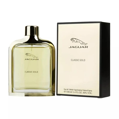 Picture of International France product Body perfume party scent Jagur Classic Gold used for male - 100 ml