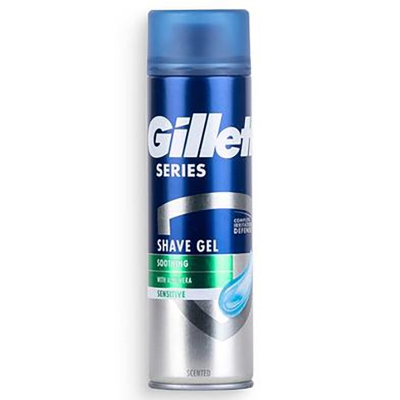 Picture of International Colombia product Skin care Shave Gel Soothing with Aloe Vera used for male - 200 ml