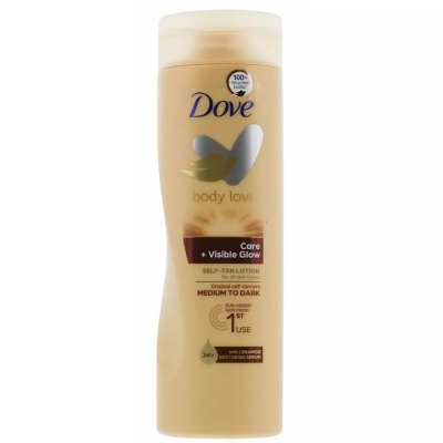 Picture of International Germany Product  Dove Body Love Visible Glow Self-Tan Lotion Medium To Dark-400ml