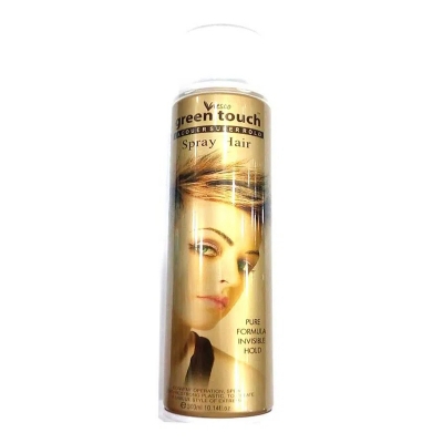 Picture of International UK product Hair care Green Touch hair spray used for male/female - 300 ml