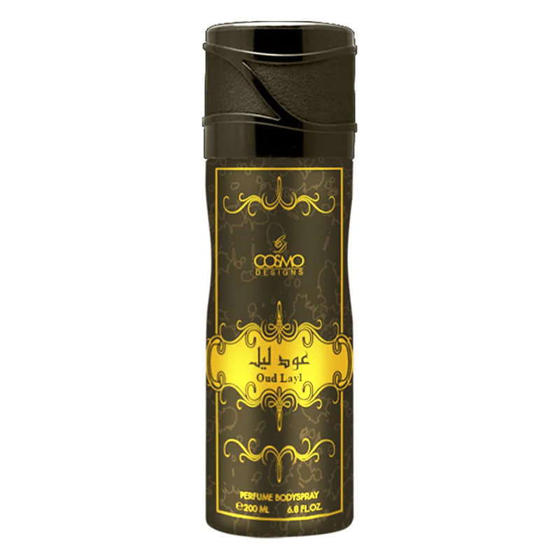 Picture of International Dubai Product OUD LAYL NON ALCOHOLIC PERFUME BODY SPRAY 200ML