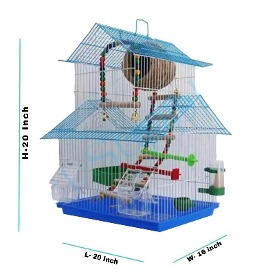 Picture of Rust Proof Portable Bird Cage For Any Kind Of Birds Like Macao, Parrot  Cash On Delivery Available Picture of Rust Proof Portable Bird Cage For Any Kind Of Birds Like Macao, Parrot  Cash On Delivery Available