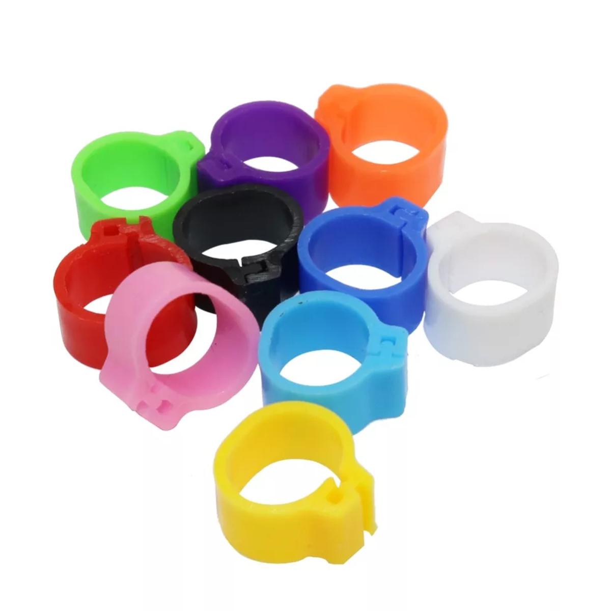 Picture of 5pcs/lot Premium Quality Clips Birds leg rings for beauty adjustable fits any kind of birds.