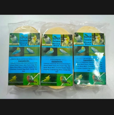 Picture of Budgiger Mineral Block for Bird Health - 2-Piece Set