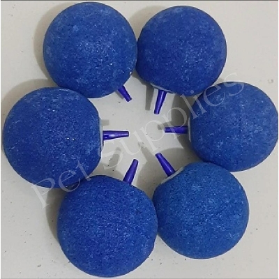 Picture of 6 Pcs Biofloc Big Size Air Stone Bubble Diffuser Aquarium Air Stones Color May Vary Multi colour (Round, Pack of 6 PCS)