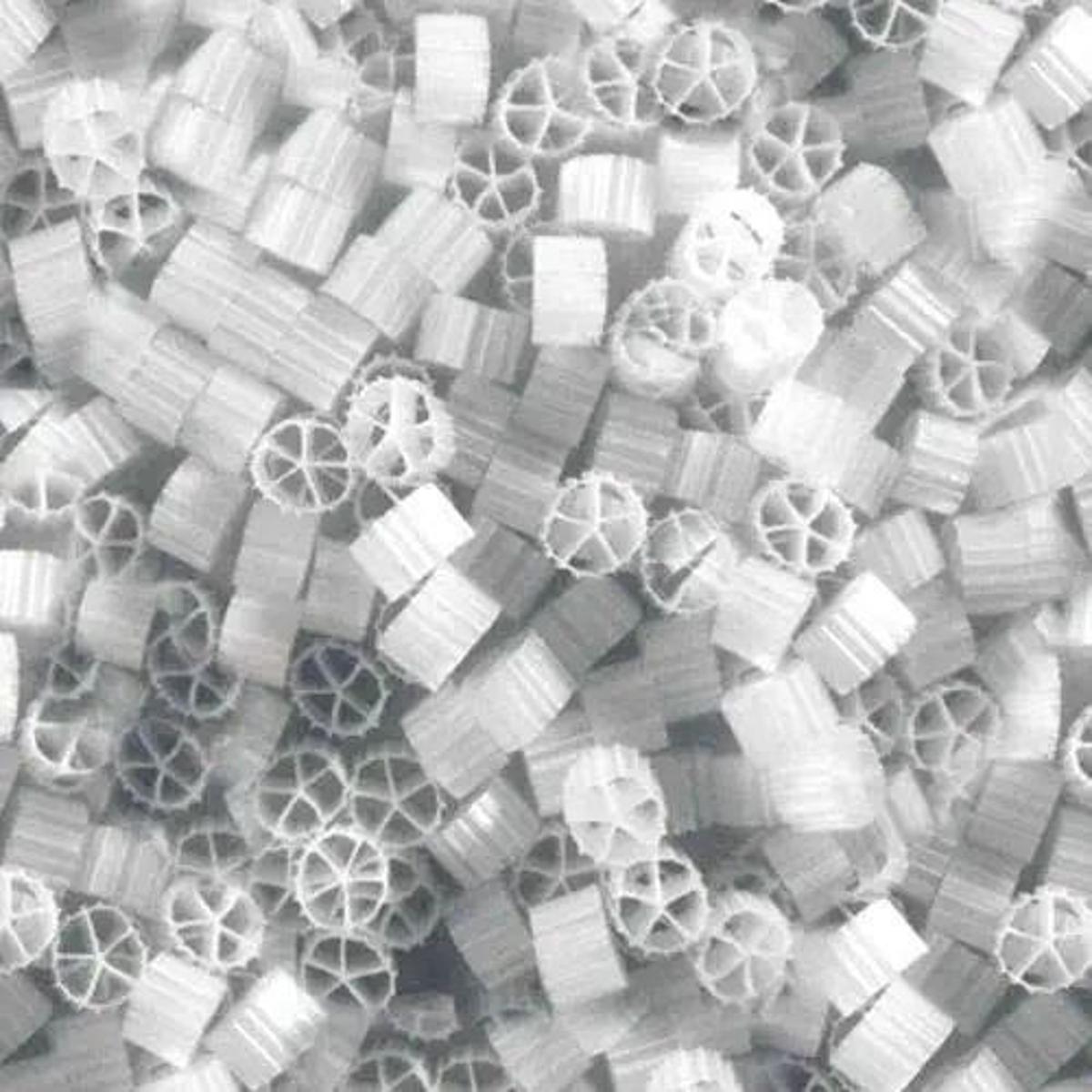 Picture of 500 Pcs K1 Micro Bio Ball or Bio Media for Biofloc Fish Farming