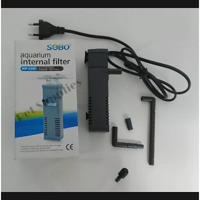 Picture of SOBO Aquarium Internal Filter WP-320F 3 In 1 Aquarium Filter Submersible Oxygen Internal Pump Sponge Water With Rain Spray For Fish Tank Air Increase