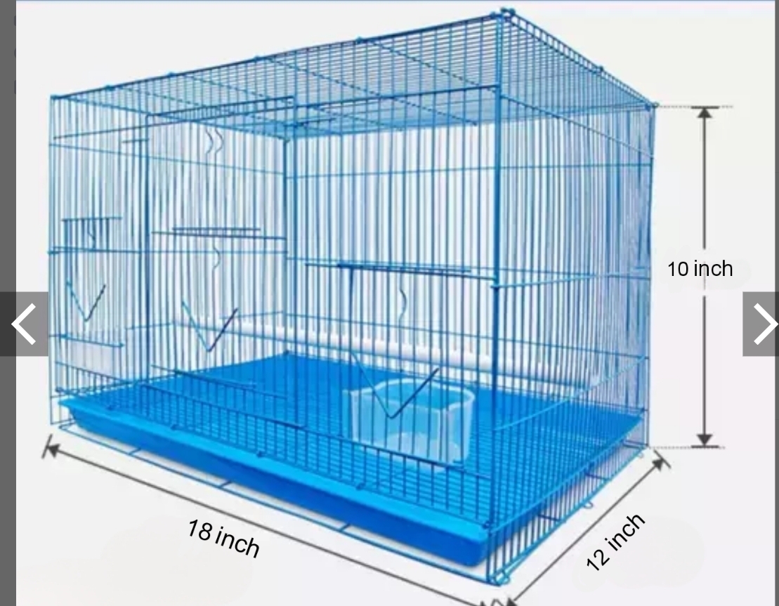 Picture of Super Big Square Size Bangladeshi Premium Metal Bird Cage With All Accessories (2023) Select your size Before Order   Cash On Delivery Available Picture of Super Big Square Size Bangladeshi Premium Metal Bird Cage With All Accessories (2023) Select your size Before Order   Cash On Delivery Available
