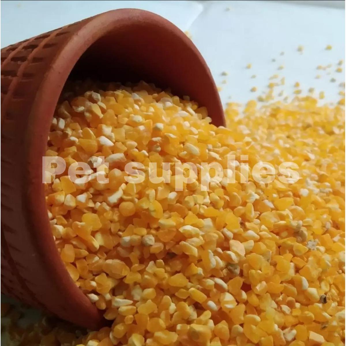 Picture of Crushed Corns for Pigeons Fresh Maize (ভুট্টা ভাঙ্গা) -- 1kg