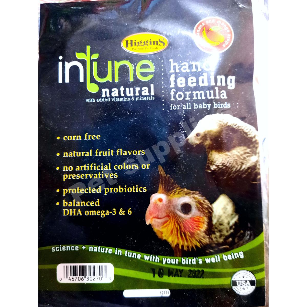 Picture of HIGGINS inJune Natural Hand feeding formula Made In USA  For All Kind Of Birds & Small Pet Growing & Health 100g
