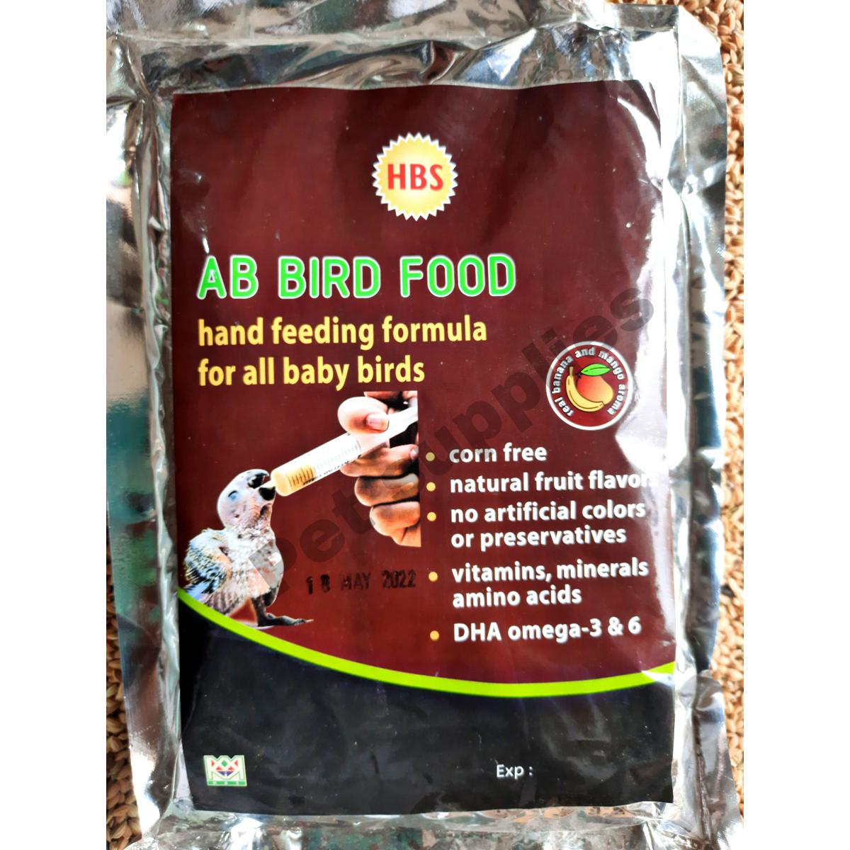 Picture of HBS AB Bird Hand feeding  formula  For All Kind Of Birds & Small Pet Growing & Health 200g