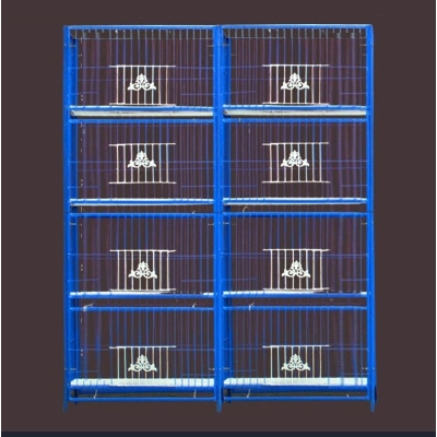 Picture of 8 Floor Nut System Folding Cage Made by 13no Wire With plastic coded on China Model Pigeon Cage Each Floor Cash On Delivery Available