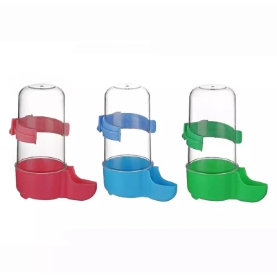 Picture of 3pcs Food and Water Dispenser Bird Feeder Drinking Water Feeder Bowl Holder for Birds Bird Cage