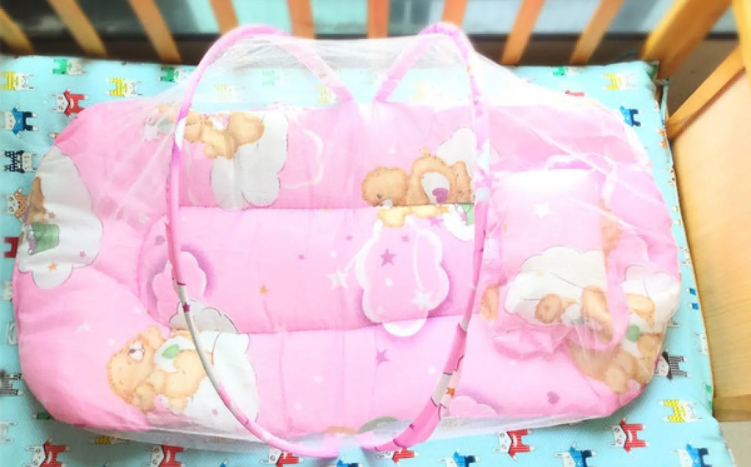 Picture of Baby mosquito nets can be folded and portable New Born BABY Bedding Multicolor -1set