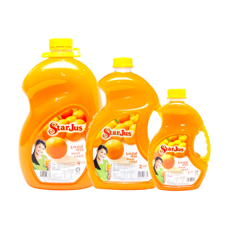 Picture of Star Jus Drinking Orange Cordial 1 Liter Malisiya
