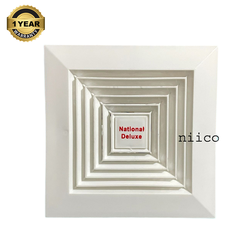 Picture of National Deluxe 6 inch Ceiling Exhust fan Size(20.5X13.5X20.5 CM)