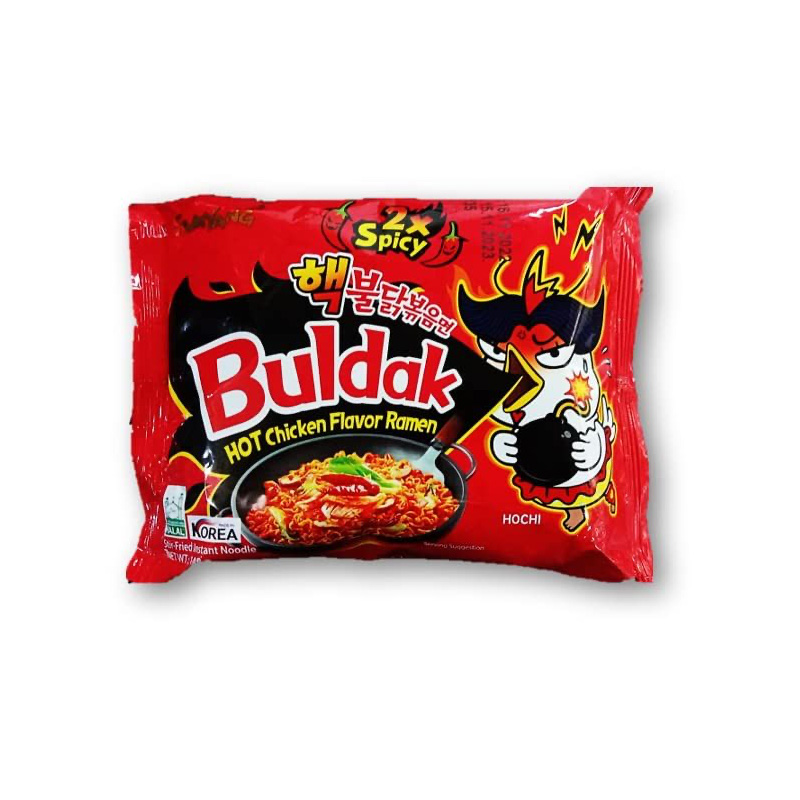 Picture of Samyang Korean Buldak Hot Chicken Flavor Ramen 2X Spicy Noodles 140 gm